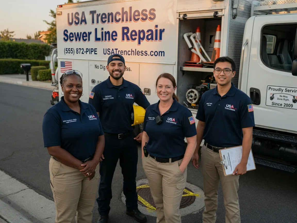Sewer Line Repair company in Redwood, MS